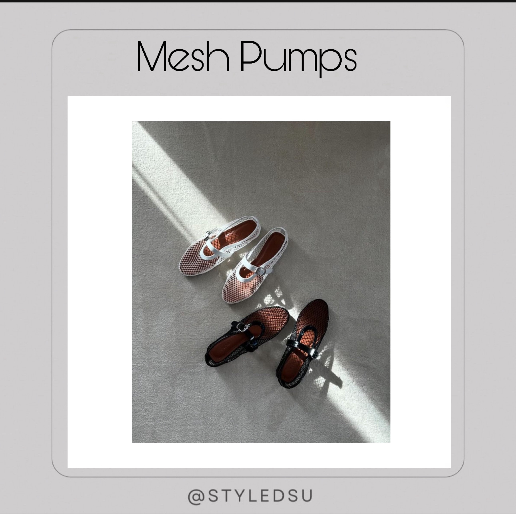 Mia Flat in White
Tony Bianco.
Mesh flats. 
Mesh flat pumps.
Fall shoes 2024. 

#LTKFindsUnder100 #LTKShoeCrush #LTKSeasonal