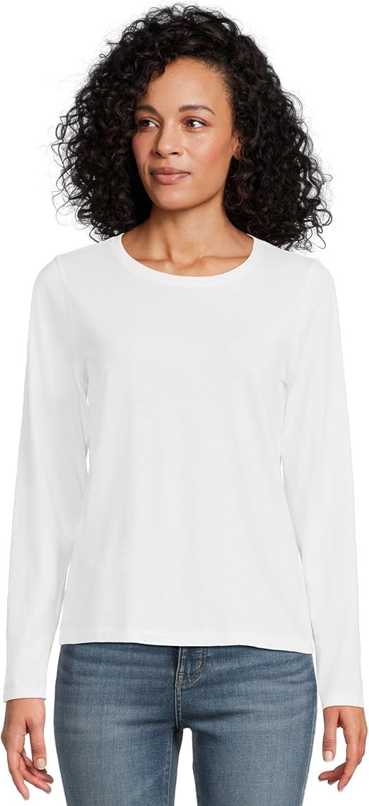 Madewell Womens Northside Long Sleeve Tee | Amazon (US)