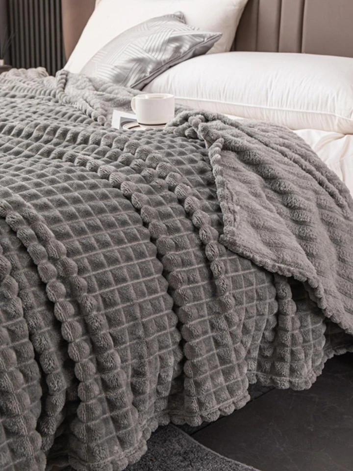 1 peça Cobertor cor sólida | SHEIN