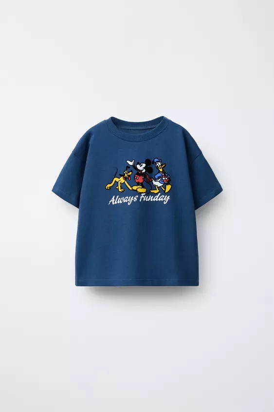 MEDIUM WEIGHT MICKEY MOUSE AND FRIENDS © DISNEY T-SHIRT | Zara US