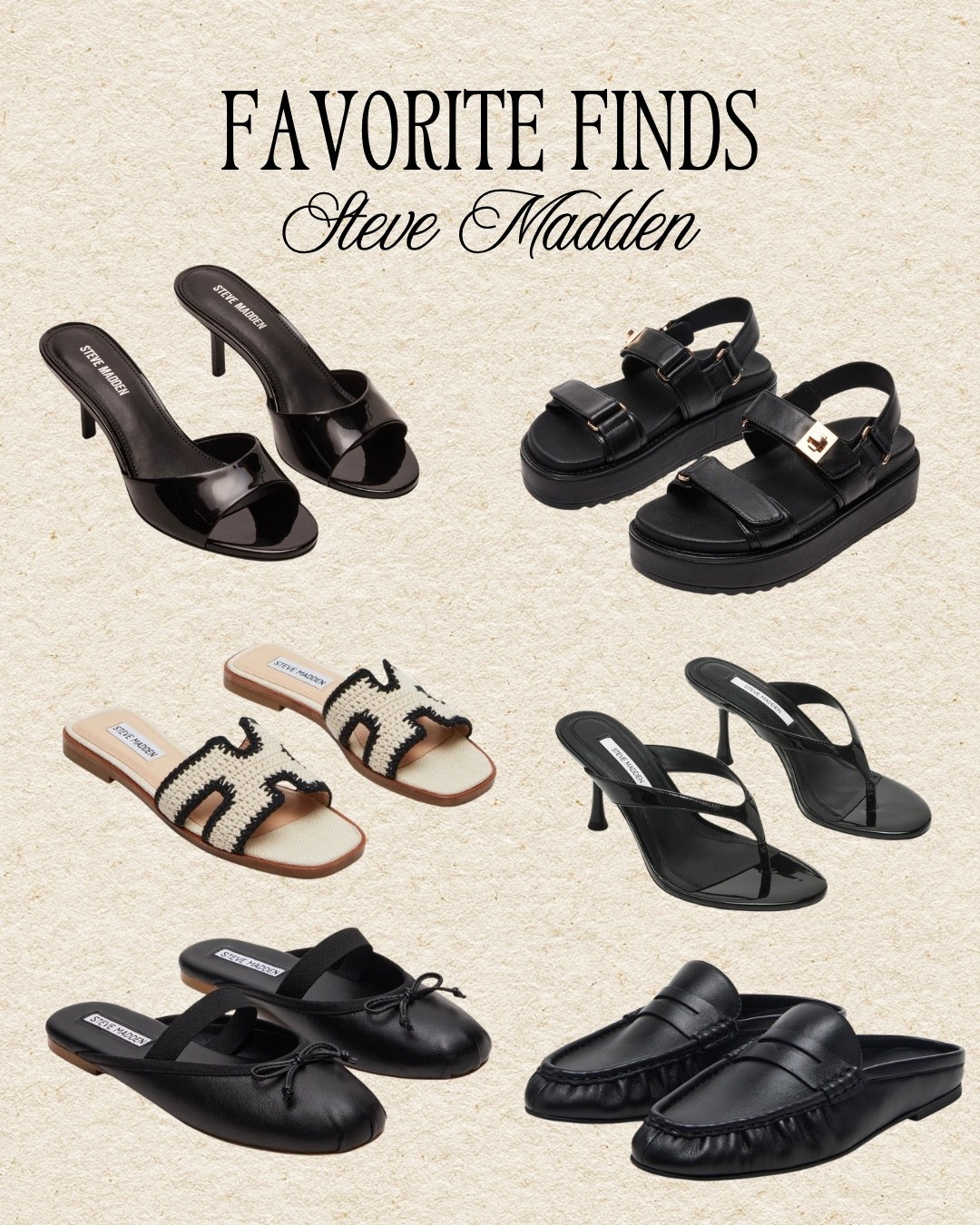 Steve Madden Favorite Finds