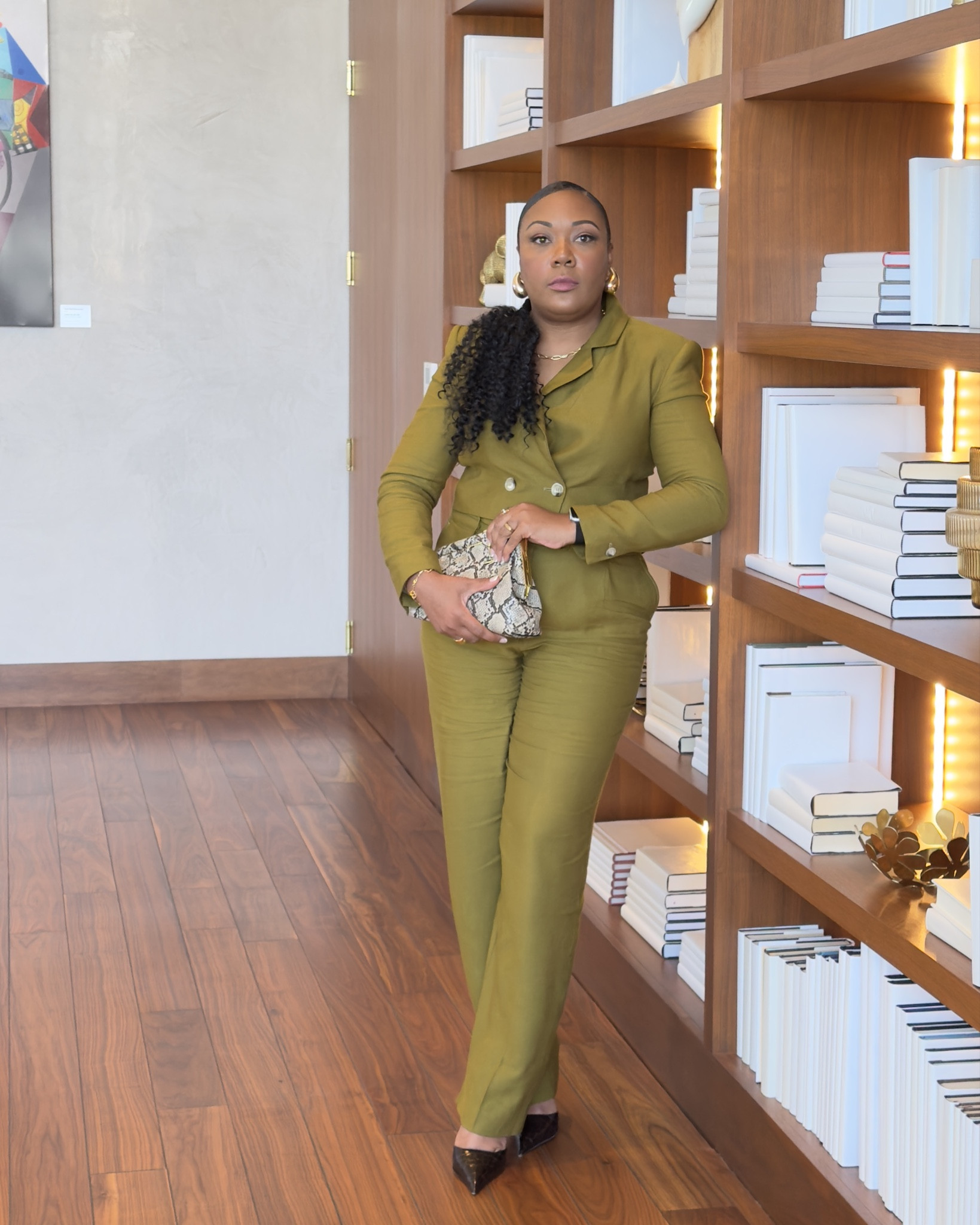 Styling a matcha green suit for spring 

#LTKOver40 #LTKMidsize #LTKStyleTip