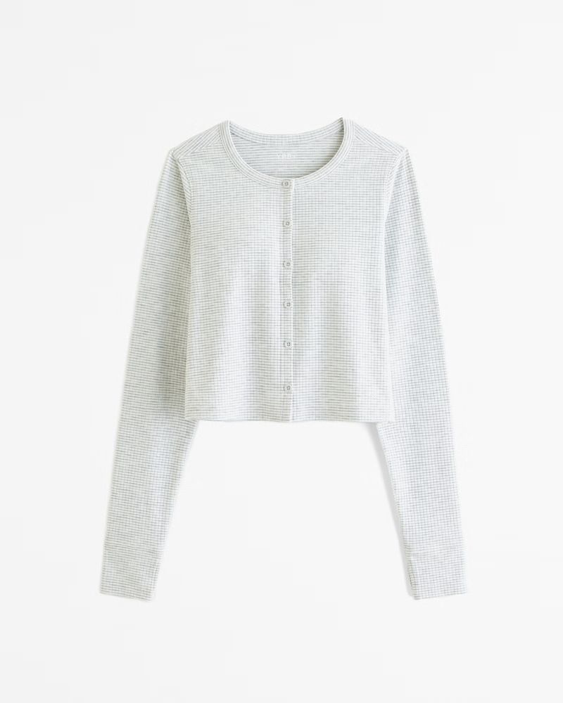 YPB Active Rib Cardigan | Abercrombie & Fitch (US)