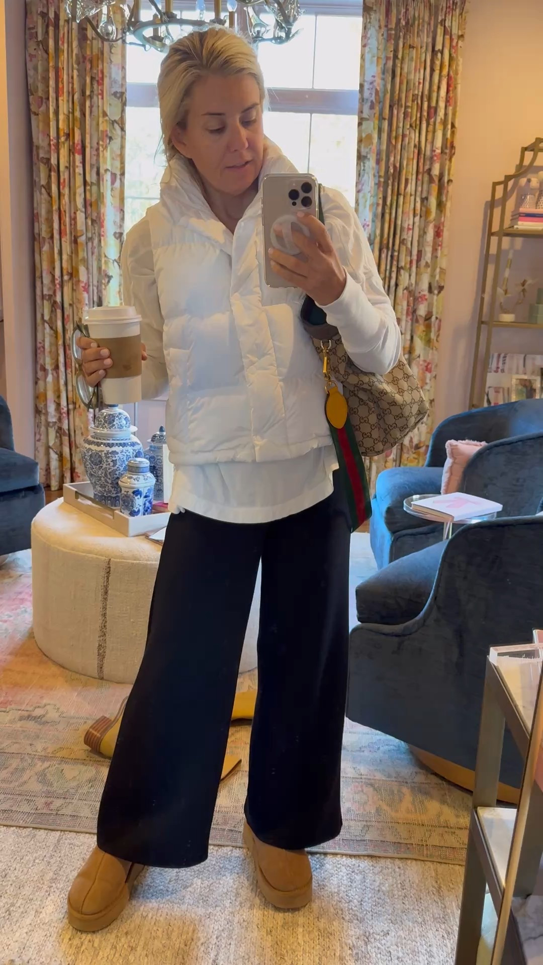 Carpool (or early morning errand) look… add some jewels and lipgloss for a true OOTD!

2 vest, s top, s petite pants, 8 shoes

#LTKdayinmylife #LTKStyleTip #LTKmorningroutine