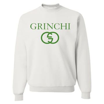 'Grinchi' Crewneck Sweatshirt | United Monograms