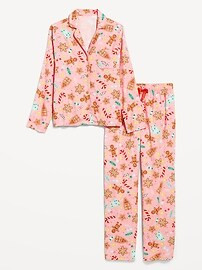Flannel Pajama Set for Women | Old Navy (US)