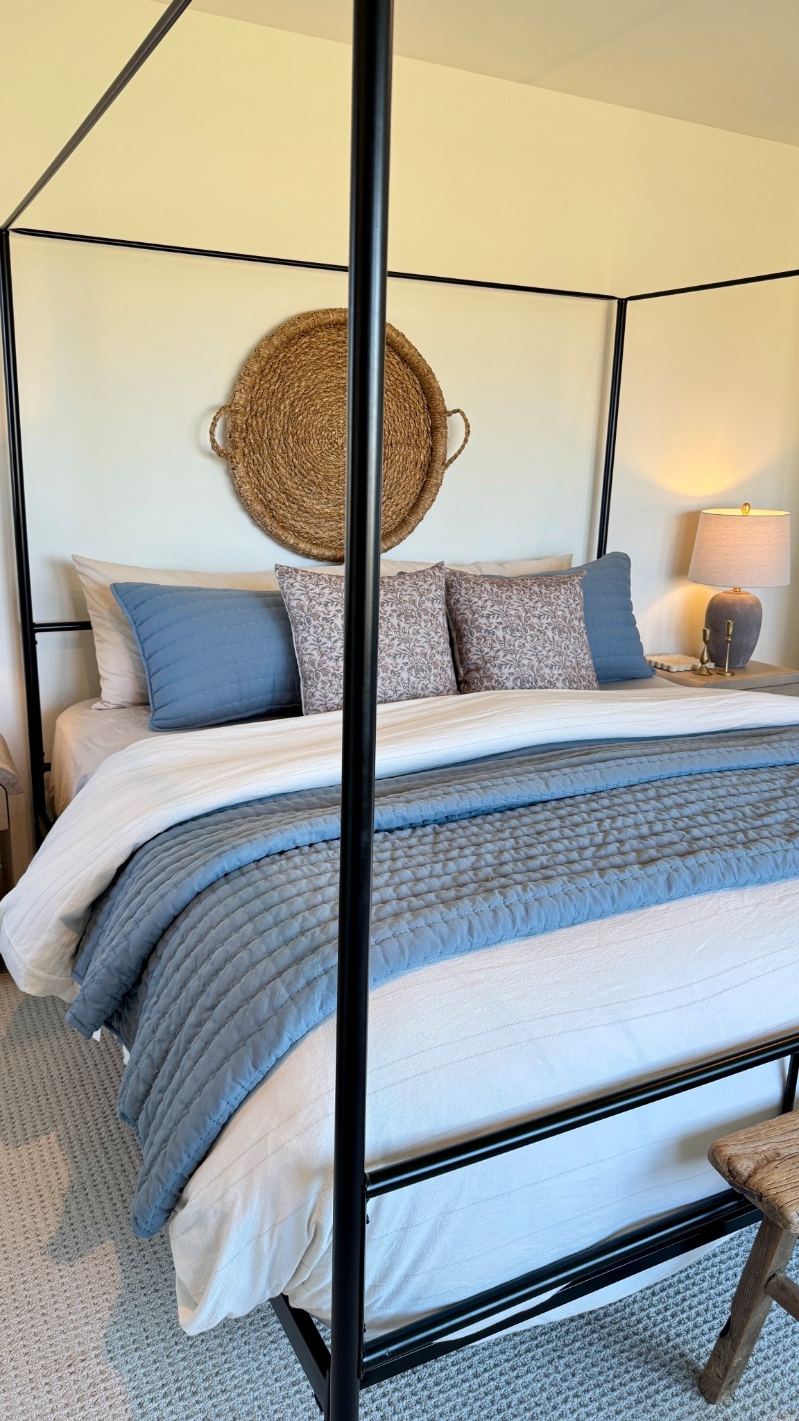 Loving this blue bedding with this coverlet is the perfect pop of color for winter!!

Follow my shop @rushtonhome on the @shop.LTK app to shop this post and get my exclusive app-only content! Don’t forget to turn on post notifications using the 🔔 to get first dibs! Follow @rushtonhome on Instagram and Pinterest for more home decor inspiration and affordable home finds! Are you looking for anything home related? You’re in the right place! At Rushton Home, I do: home decor, living room, bedroom, affordable, walmart, target, amazon, wayfair, new arrivals, winter decor, spring decor, fall decor, fall finds, summer decor, home decor refresh, studio mcgee x target, hearth and hand, magnolia, holiday decor, seasonal decor, dining room decor, bedroom decor, living room decor, affordable home decor, furniture, weekend deals, sale, on sale, pottery barn, kirklands, west elm, bench, foyer table, faux florals, rugs, couches, sofa, sectional, dresser, nightstand, night stand, end tables, lamps, art, wall art, etsy, pillows, blanket, interior design, interior styling, bedding, side tables, bed frame, tray, side table, throw pillows, look for less, designer dupe, budget decor, bar stools, counter stools, vase, ceramic pottery, budget, budget friendly, coffee table, dining chairs, cane, rattan, wood, white wash, rustic amazon home, arch, brass hardware, gold hardware, vintage, antique, european inspired, french country, back in stock

Follow my LTK @RushtonHome on the @shop.LTK app to view this post and get my exclusive app-only content!

#LTKHome #LTKSaleAlert