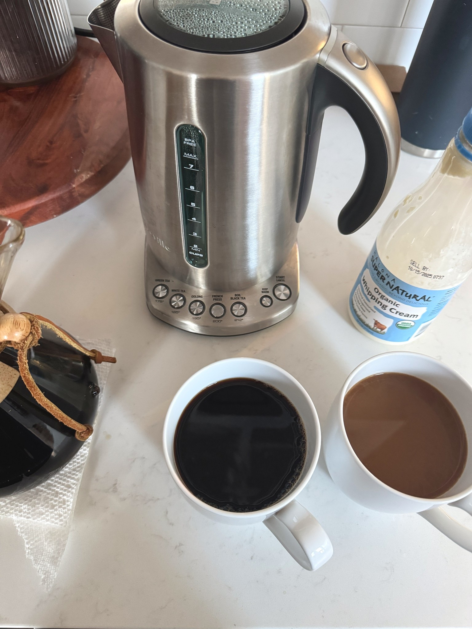 His and hers. I made a switch to our coffee game about 6 months ago. Using a glass carafe pour-over style these days. It’s been fun trying different kinds of coffee since switching from the Nespresso. 

#LTKFamily #LTKFindsUnder50 #LTKHome