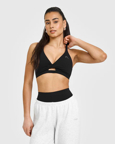Unified Twist Sports Bra 
 Black | Oner Active (UK / US)