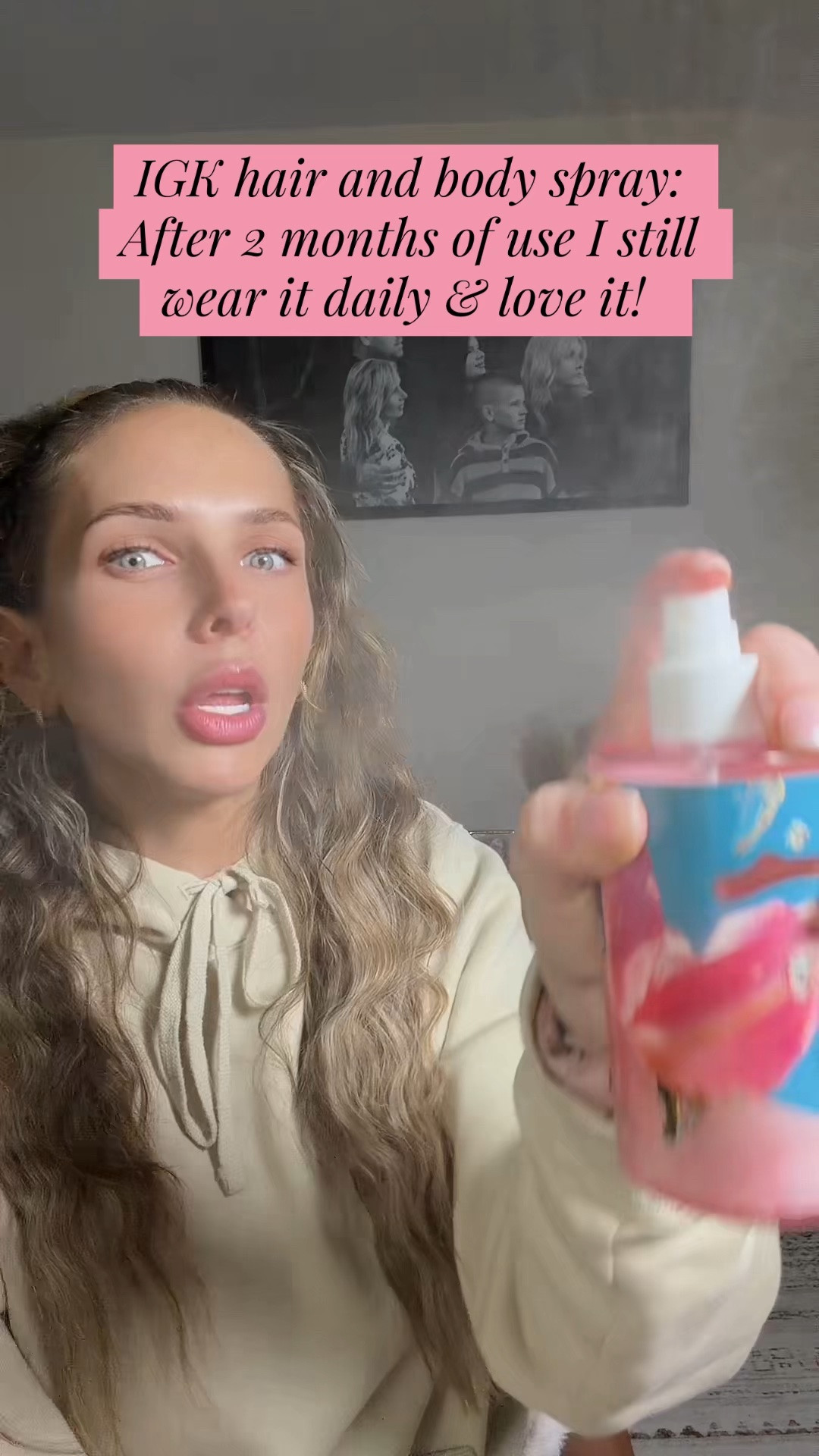 IGK hair and body mist that i personally drench myself in DAILY! You get this big freaking bottle for this price? Yessss! And it lasts I can attest to that! #igk #hair

#LTKgrwm #LTKBeauty #LTKSaleAlert