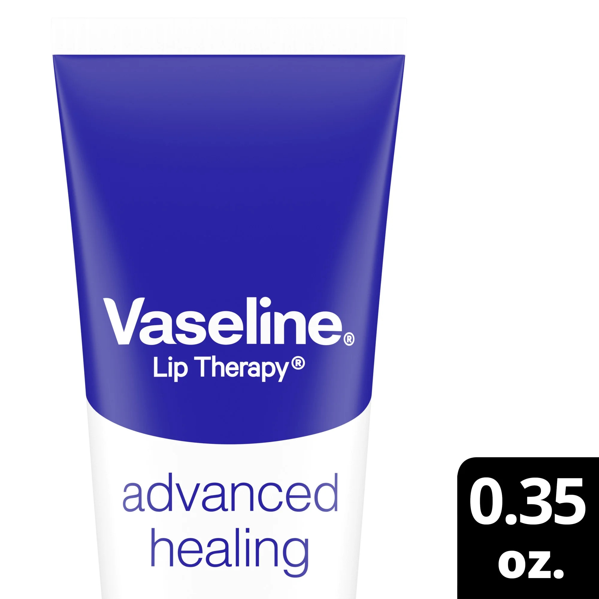 Vaseline Lip Therapy Lip Balm Tube Advanced Healing 0.35 oz - Walmart.com | Walmart (US)