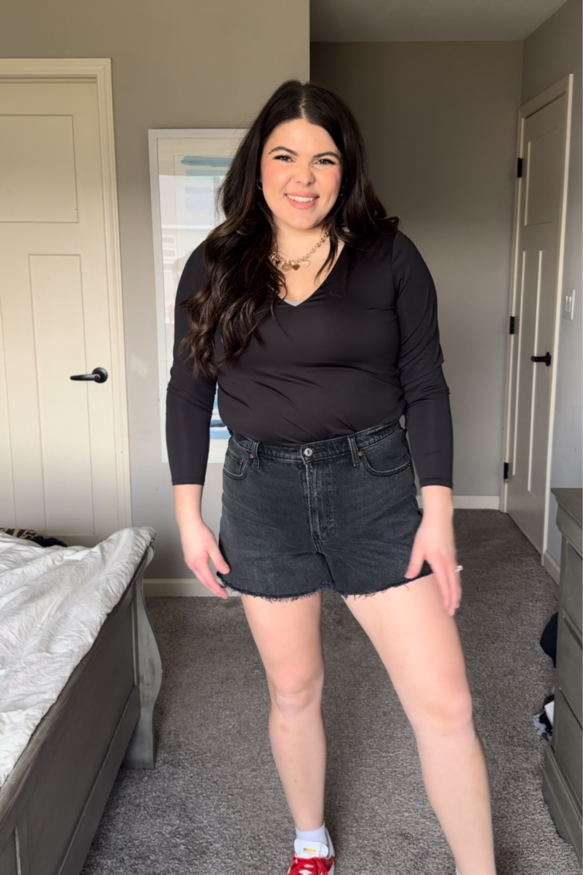 If you want to try Abercrombie but you’re nervous about how it will fit your midsize, thick tummy body, I got you!! These are some of my recent favorites from Abercrombie! 

Which is your favorite?? Let me know 👇🏼

Follow @hiericasuckow if your midsize with a tummy looking for midsize elevated casual outfits and cool mom style 🤍🖤

Everything is on my liketoknowit or you can comment “details” to get the info sent directly to you 🖤🫶🏼

 @abercrombie #Midsize #AbercrombieStyle #AbercrombieHall #SpringStyle #SpringOutfit2024 #MidsizeStyle #MidsizeOutfit midsize Abercrombie haul, midsize jeans, midsize jean shorts, midsize spring haul, cool mom aesthetic, mom outfits, elevated casual outfits, style over 30, 

#LTKsalealert #LTKSeasonal #LTKmidsize


#LTKfindsunder50 #LTKSpringSale #LTKfindsunder100