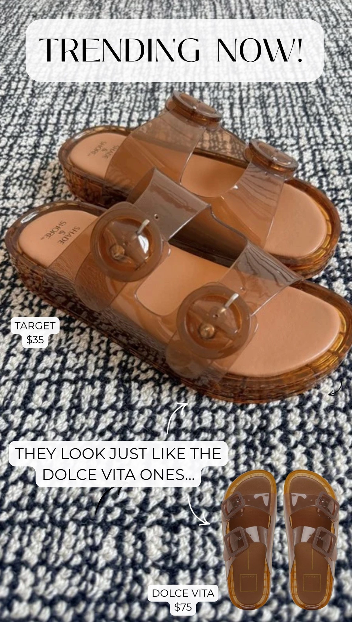 These look just like dolce vita but for half the price. Worth the buy and they’re comfortable! 

Target shoes, summer shoes, spring shoes

#LTKootd #LTKgrwm #LTKSaleAlert