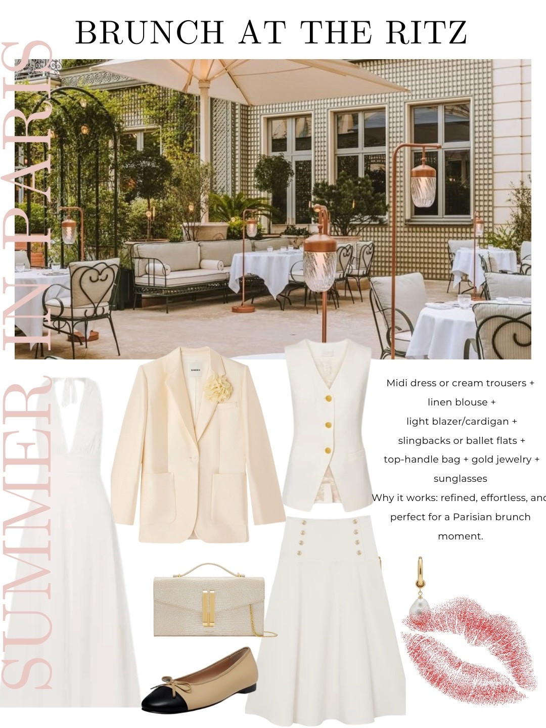 what to wear in paris in summer - paris summer outfits