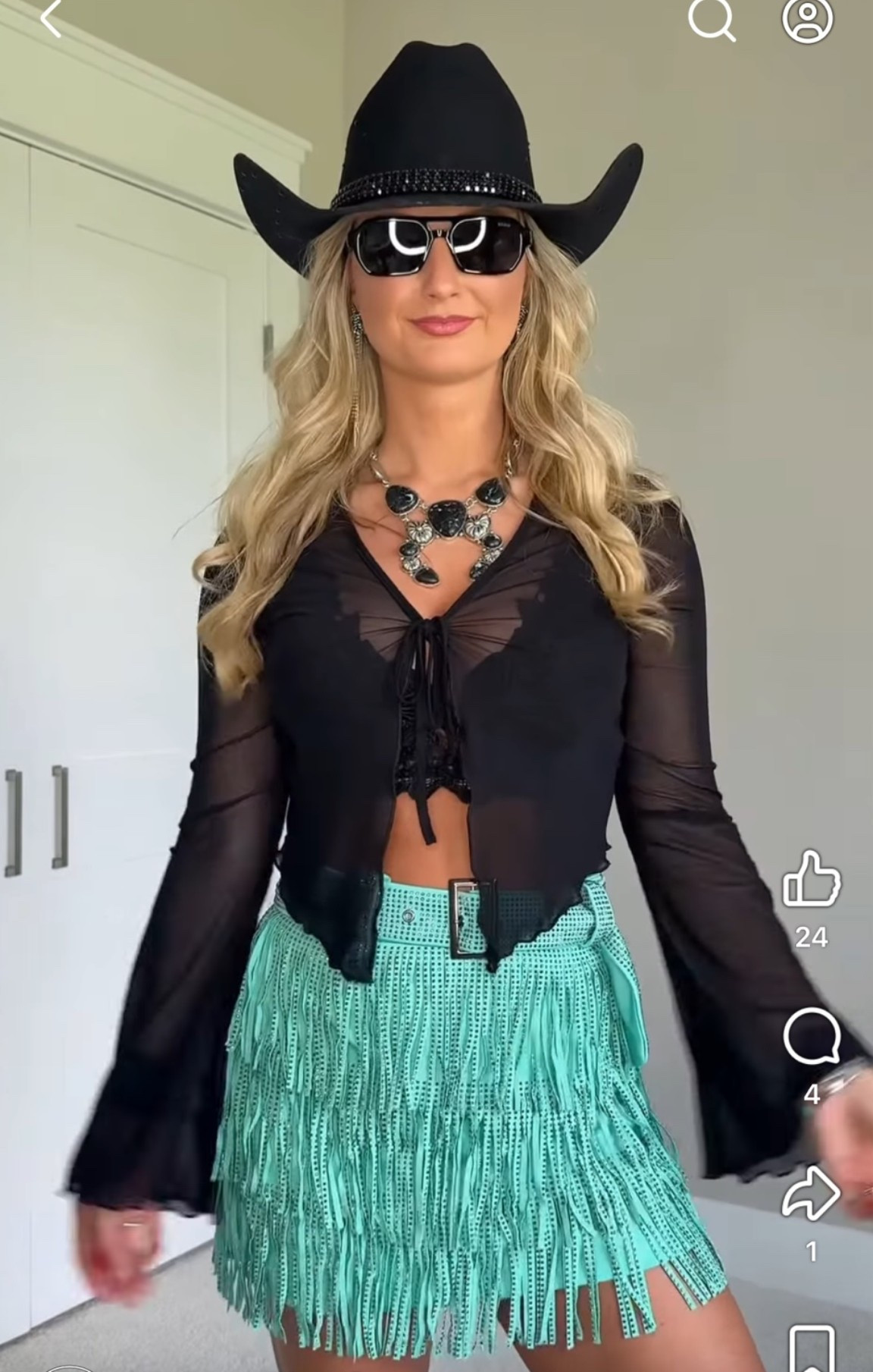 Edgy cowgirl, rhinestone fringe skirt

#LTKgrwm #LTKdayinmylife #LTKootd