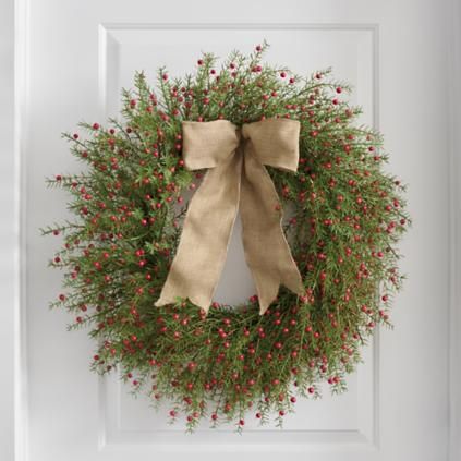 Hempstead Holiday Wreath | Grandin Road