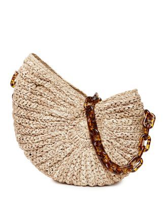 The Cesi Conch Shopper Raffia Shoulder Bag | Bloomingdale's (US)