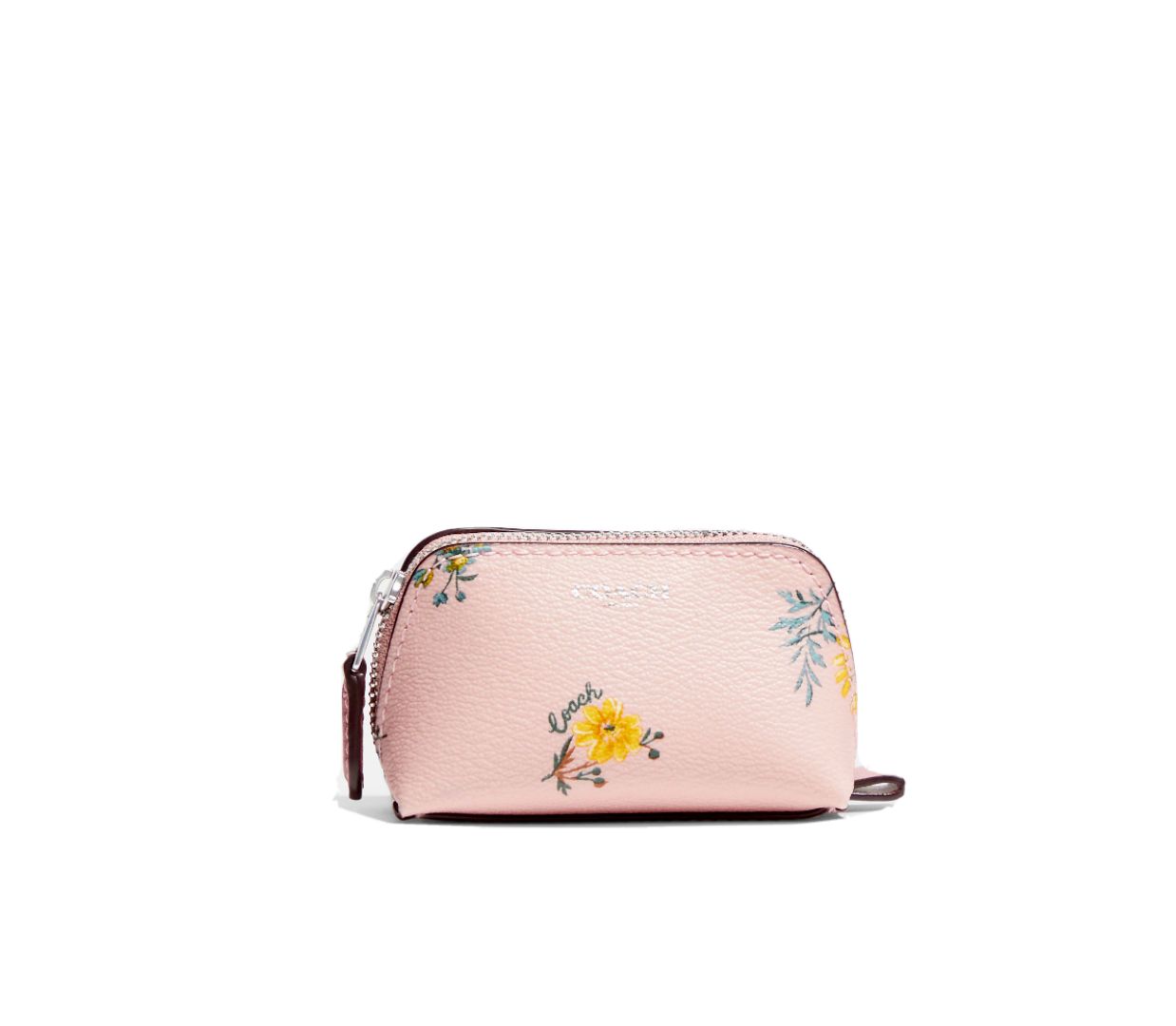 Coach Mini Boxy Cosmetic Case - Floral Blossom Print - Pink Multi for sale online | eBay | eBay US