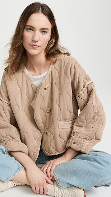 Gwynnie Quilted Jacket | Shopbop