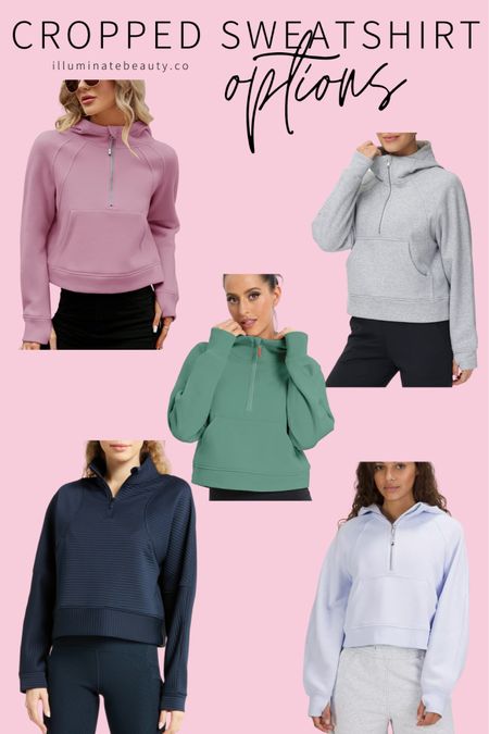 Cropped Sweatshirt Options

#LTKSeasonal #LTKstyletip