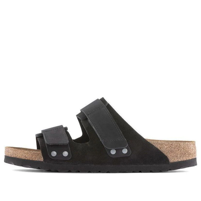 Birkenstock Uji Nubuck/Suede Leather 'Black' 1024810 | KICKS CREW