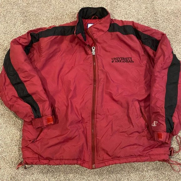 Vintage Arkansas Razorbacks puffer coat | Poshmark