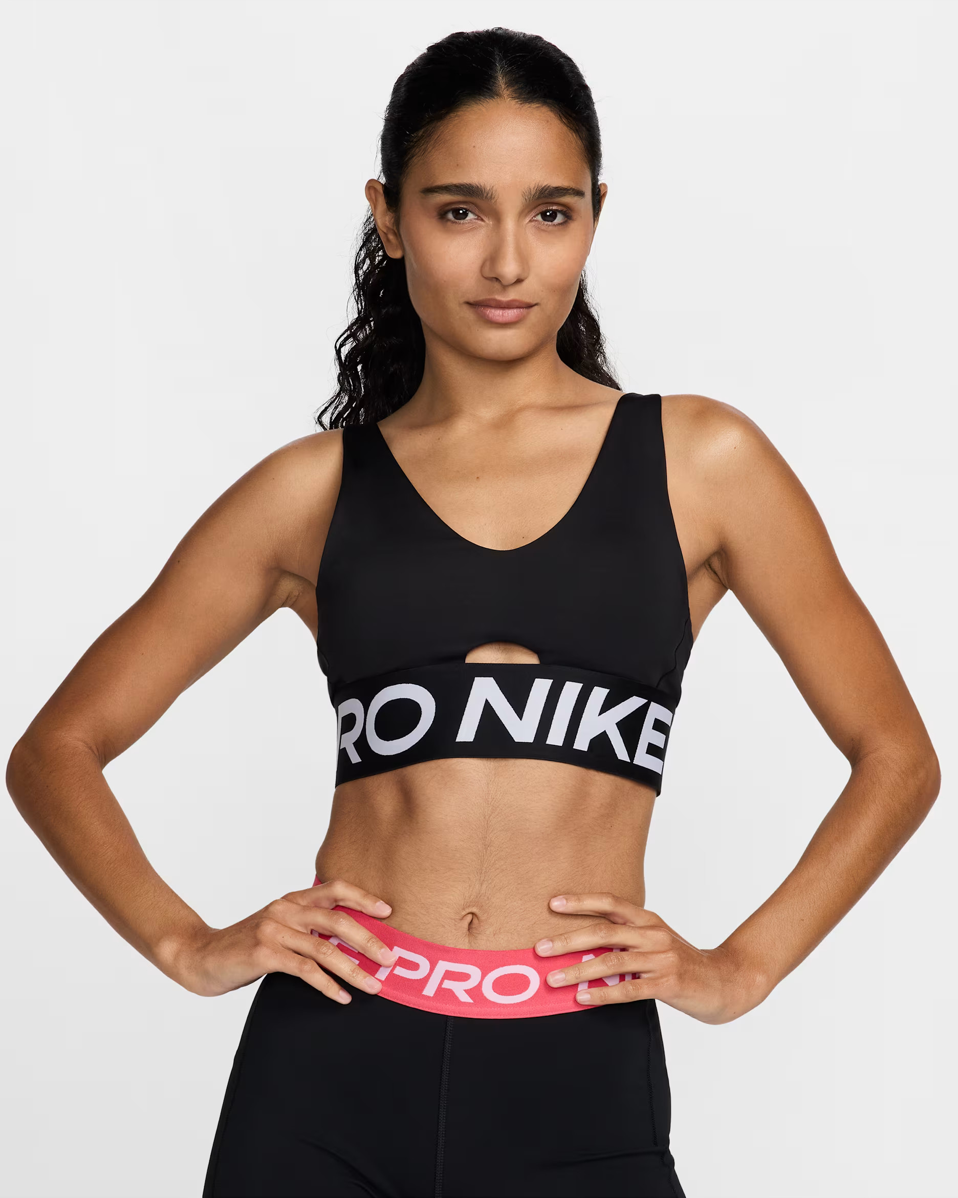 Nike Pro Indy Plunge Women's Medium-Support Padded Sports Bra | Nike (US)
