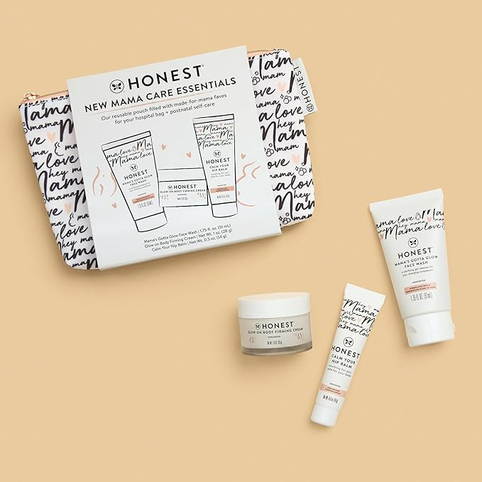 The Honest Company New Mama Care Essentials Gift Set | Hospital Bag Must Haves | Travel Size Nip ... | Amazon (US)