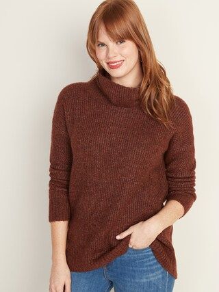 Slouchy Turtleneck Sweater for Women | Old Navy (US)