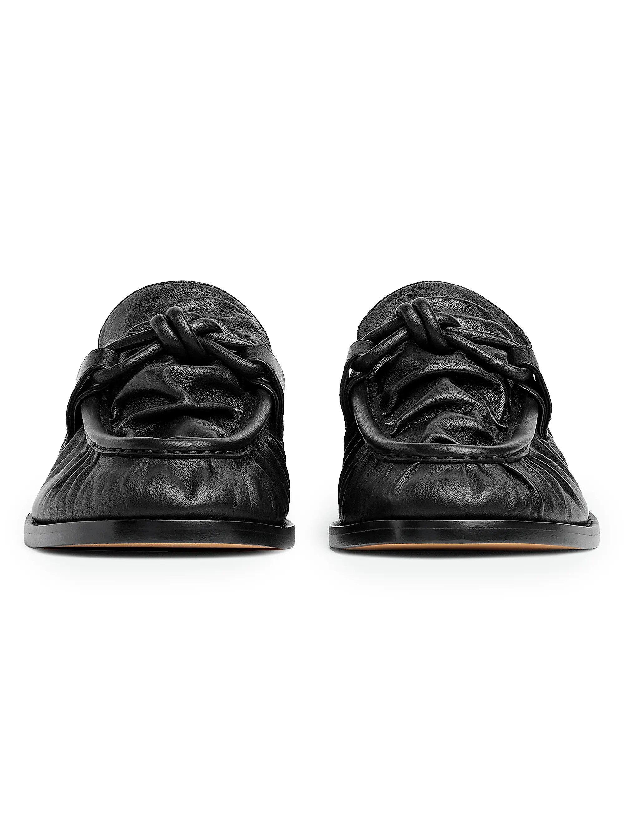 Astaire Leather Knot Loafers | Saks Fifth Avenue