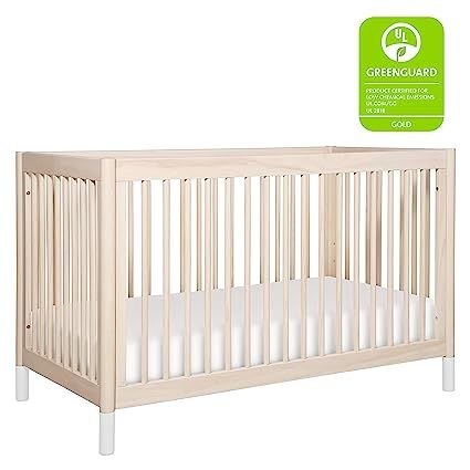 Babyletto Gelato 4-in-1 Convertible Crib with Toddler Bed Conversion Kit, Washed Natural | Amazon (US)