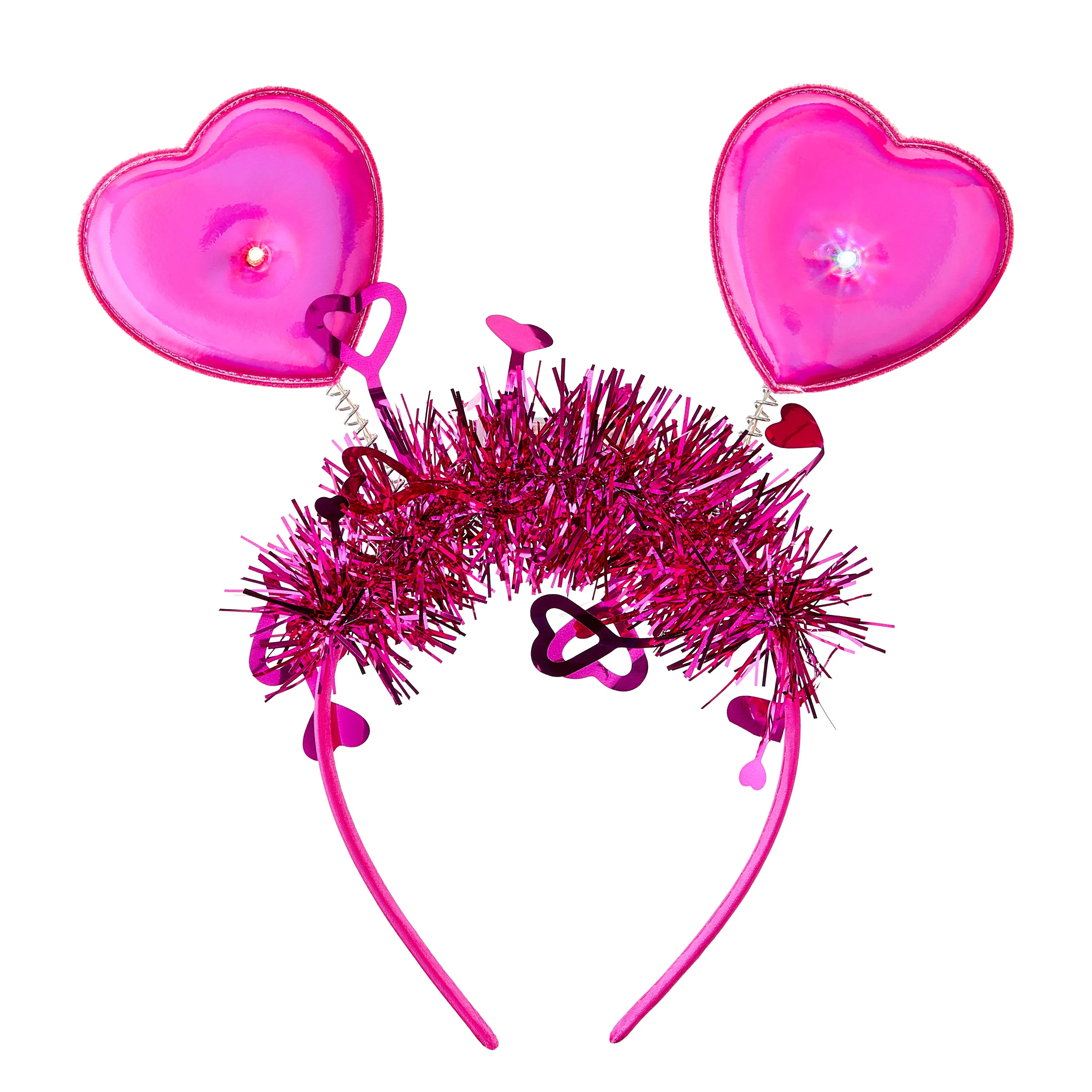 Light-Up Heart Headband, Pink, Valentine's Day by Way To Celebrate | Walmart (US)