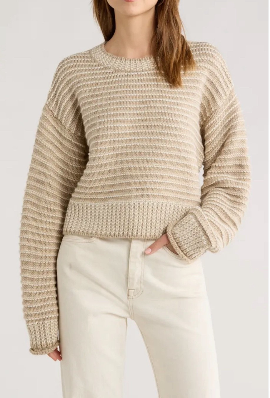 Sweater 
Cream sweater 
#LTKFindsUnder100