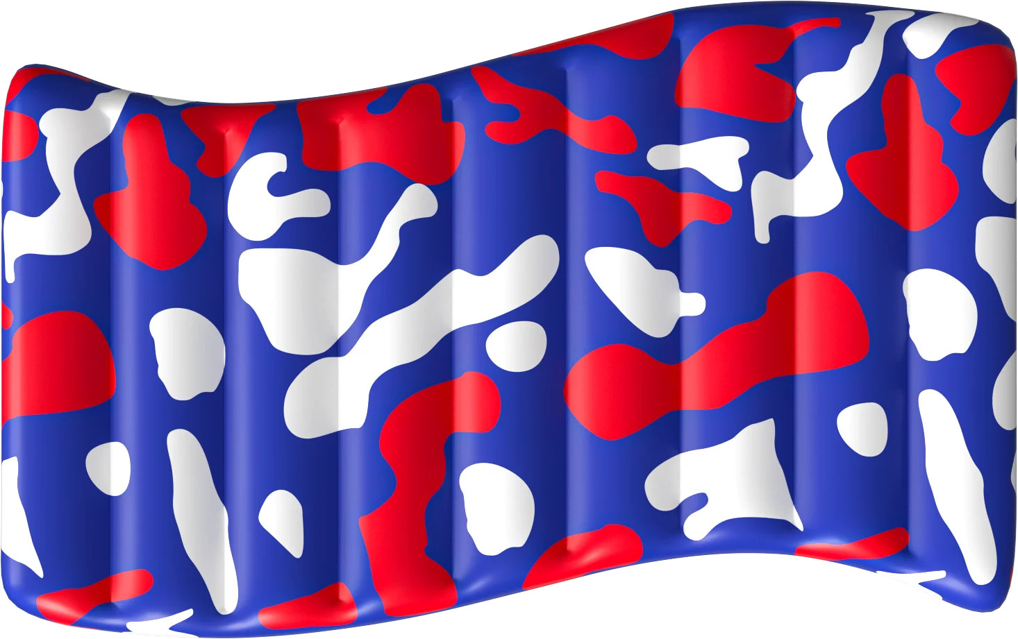 Koolwaves Red, White and Blue Inflatable Pool Lounger, Ages 8 & up, Unisex | Walmart (US)