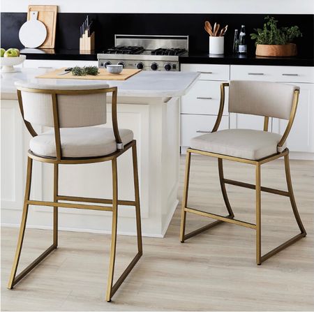 Found my dream countertop stools 🙌🏼 I got exactly these ones for our home! Can’t wait to show you how they look in the kitchen!!


Tag: modern contemporary style kitchen island countertop stools in gold brass and ivory material

#LTKstyletip #LTKhome #LTKsalealert