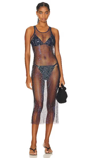 Fergie Dress in Midnight Blue Sparkly Dress Sparkle Dress Sheer Dress Mesh Dress Sexy Dress Sexy | Revolve Clothing (Global)