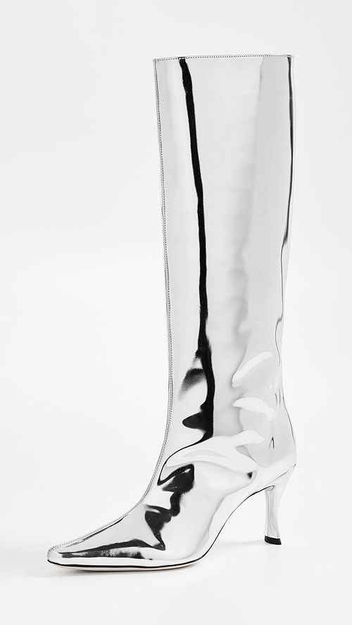 Stevie 42 Silver Lac Boots | Shopbop