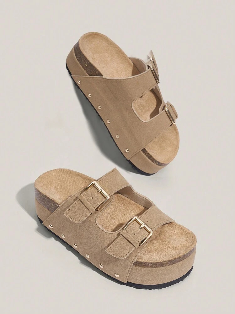 Solecia Woman Shoes Fashionable Thick-Soled Slippers For Versatile Use For Spring And Summer Vaca... | SHEIN