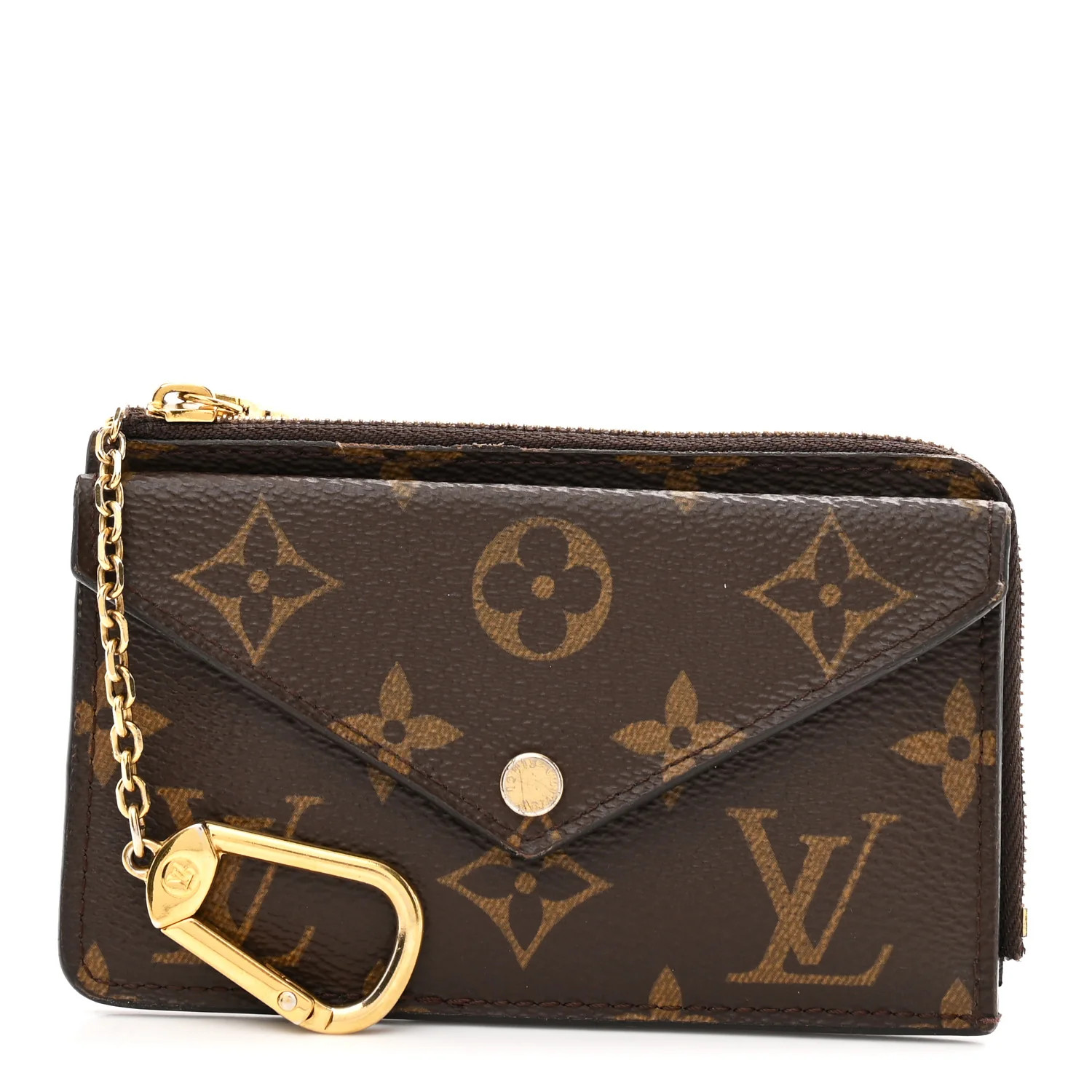 Louis Vuitton Monogram Recto Verso Card Holder Black 1885329 | FASHIONPHILE (US)