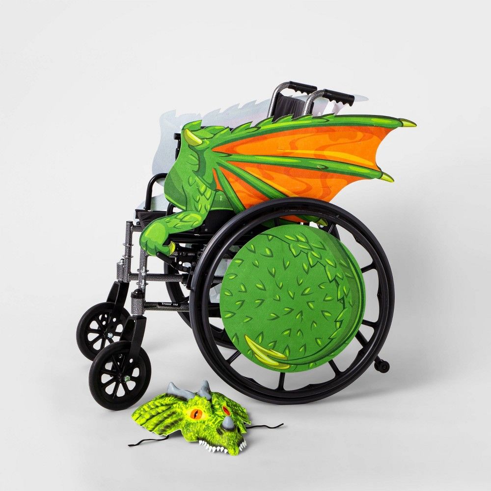 Kids' Adaptive Dragon Halloween Costume Wheelchair Cover with Headpiece - Hyde & EEK! Boutique™ | Target