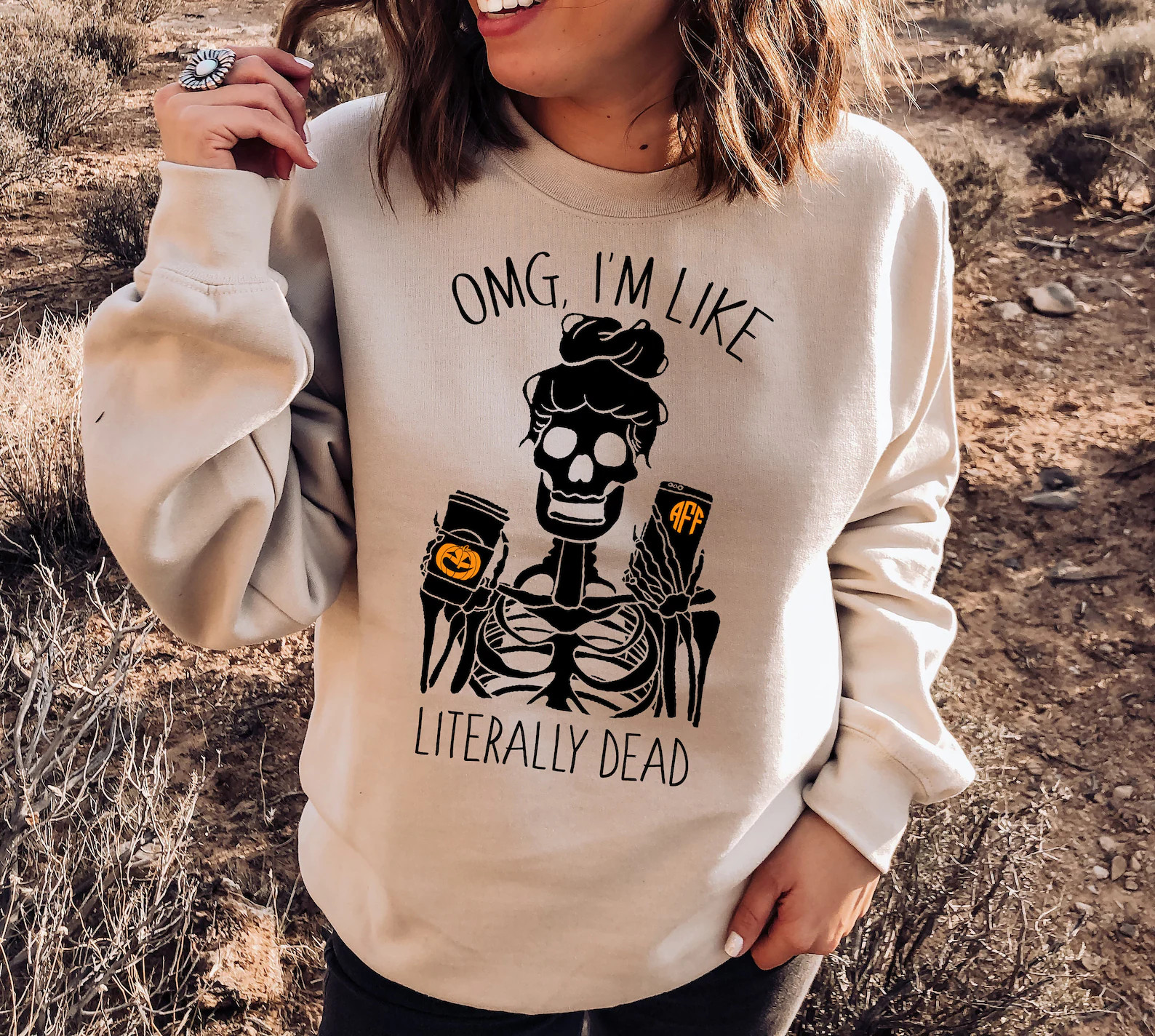 fall shirt, monogram halloween shirt, womens halloween shirt, halloween shirt women, funny hallow... | Etsy (US)