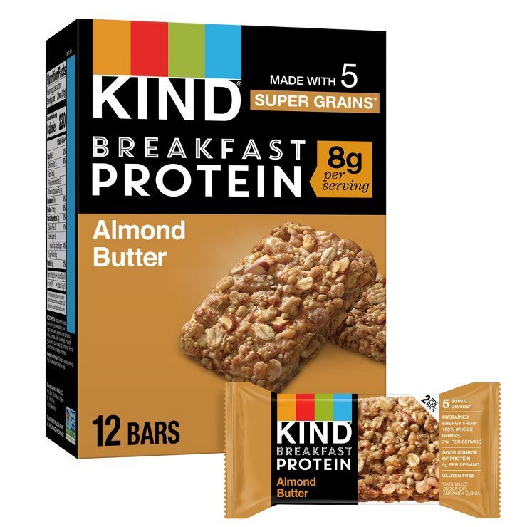 Kind Breakfast Almond Butter Bars - 6ct | Target