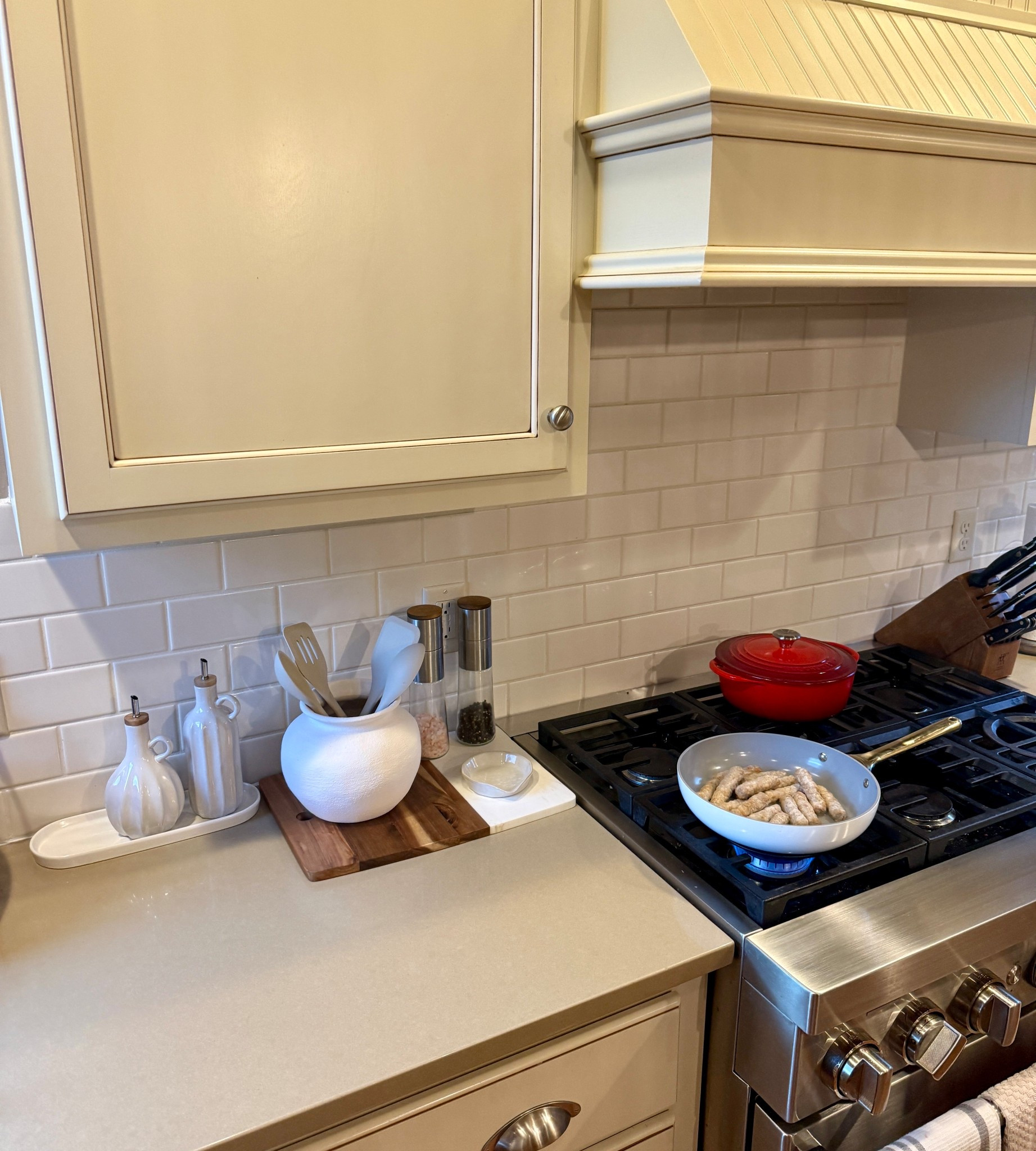 Good morning! The new house and kitchen are coming along. I love this stove set up. It’s a mix of high-end to Amazon pieces.

#LTKHome #LTKSeasonal #LTKSaleAlert