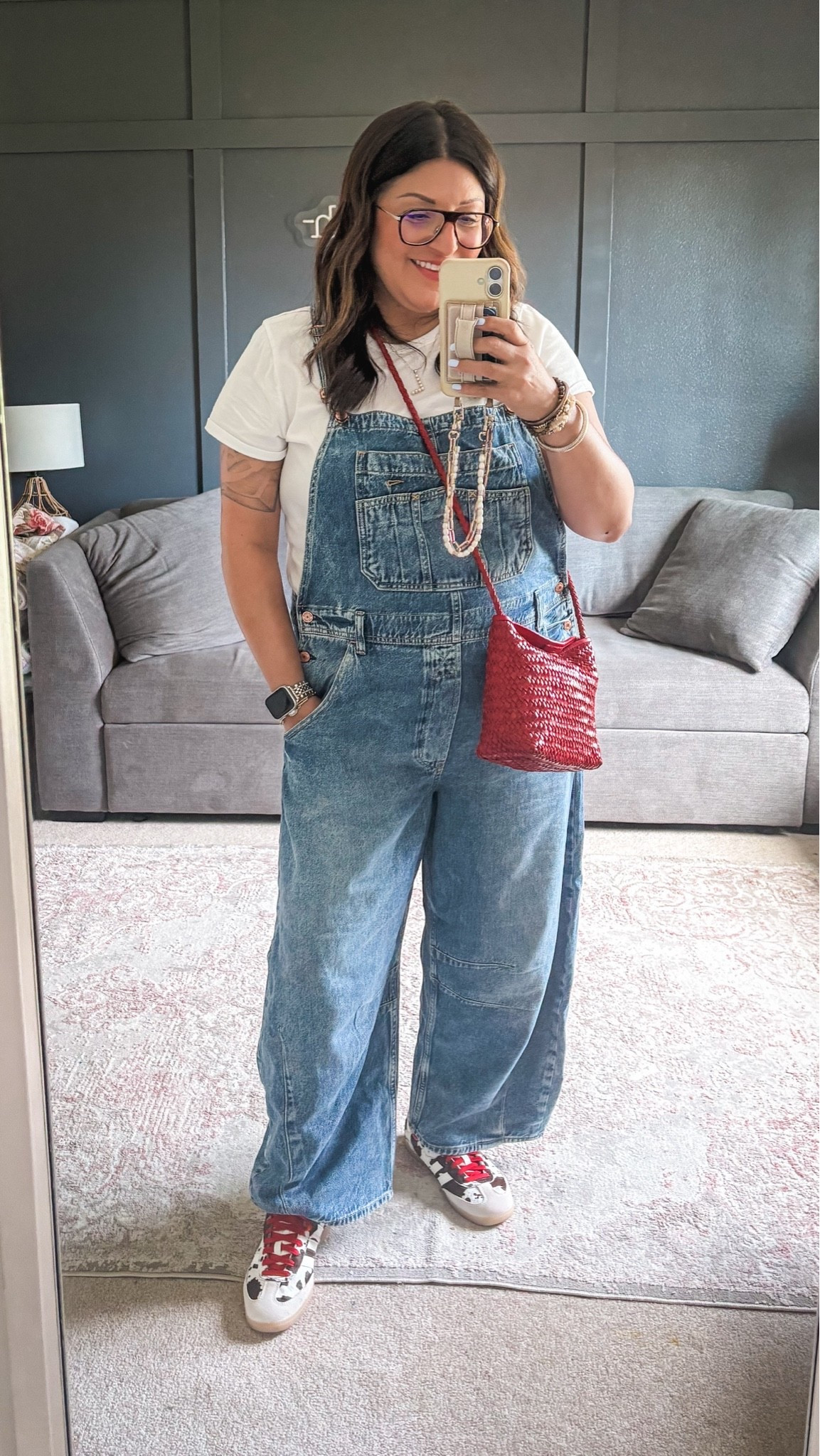 GAP Factory tee- XL
GAP Factory overalls - L
Madewell bag
Adidas sneakers

#LTKOver40 #LTKMidsize #LTKSaleAlert