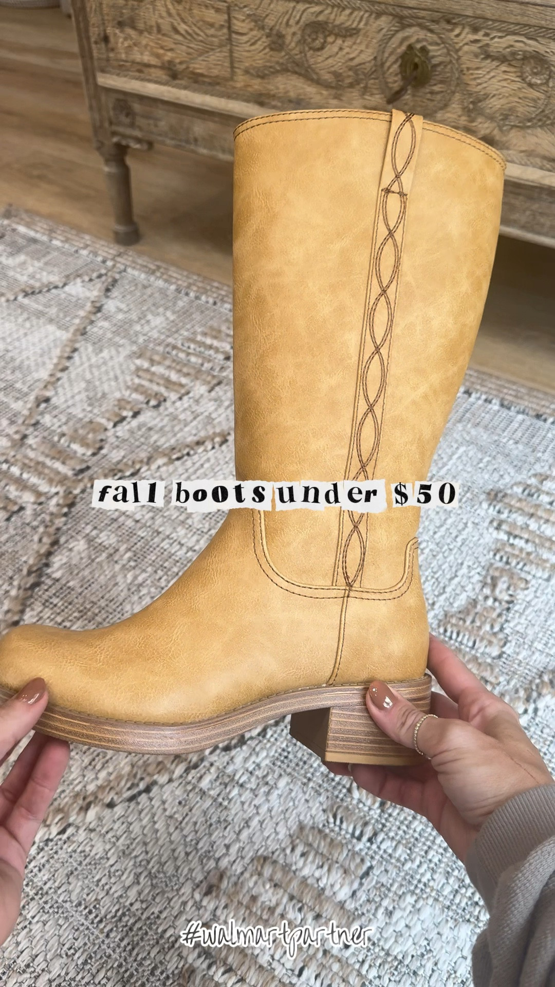 A lil round up of some of my fave Fall boot finds from Walmart — all under $50 & so many ways to style! 😌👢🍂 I did my true size for all! 

@walmart #walmartpartner / tall boots / short boots / outfit inspo / Holley Gabrielle / concert inspo 

#LTKSeasonal #LTKShoeCrush #LTKFindsUnder50