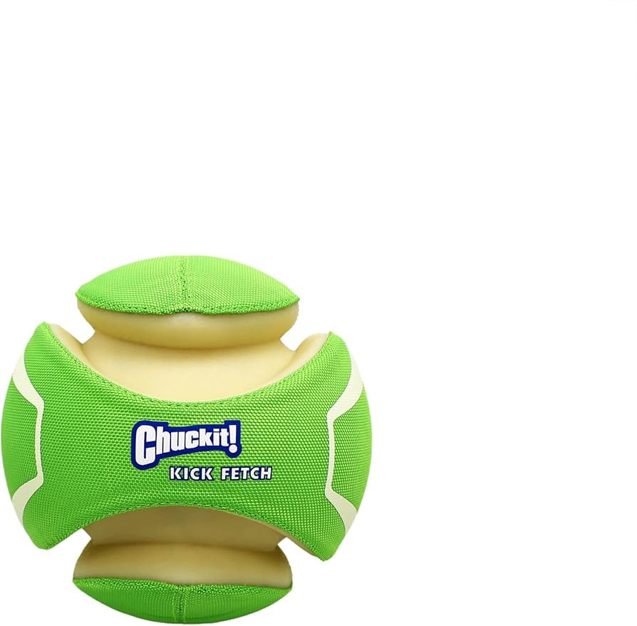 Chuckit! Kick Fetch Max Glow Ball, Large (8 Inch) Glow in the Dark Dog Toy | Amazon (US)
