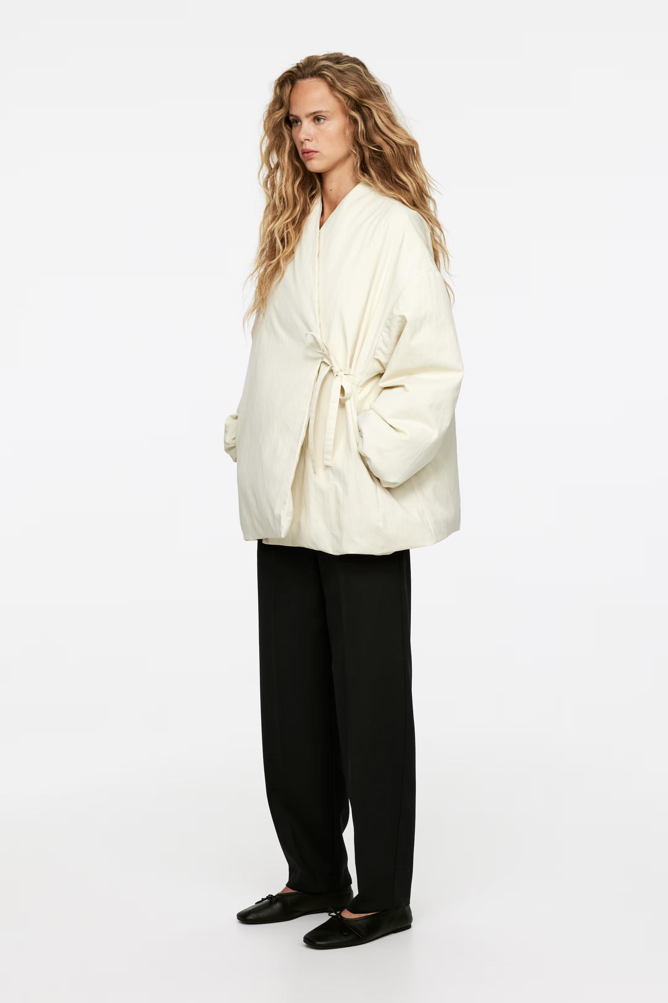 Satin Down Jacket | H&M (UK, MY, IN, SG, PH, TW, HK)