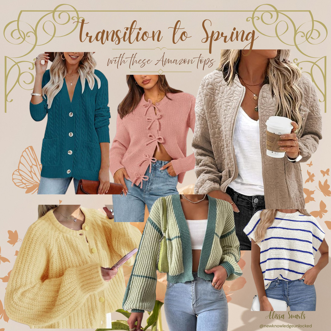 Goodbye, Winter Blues. Let's Transition from Spring! 

 #LTKootd #LTKmomlife #LTKOver40