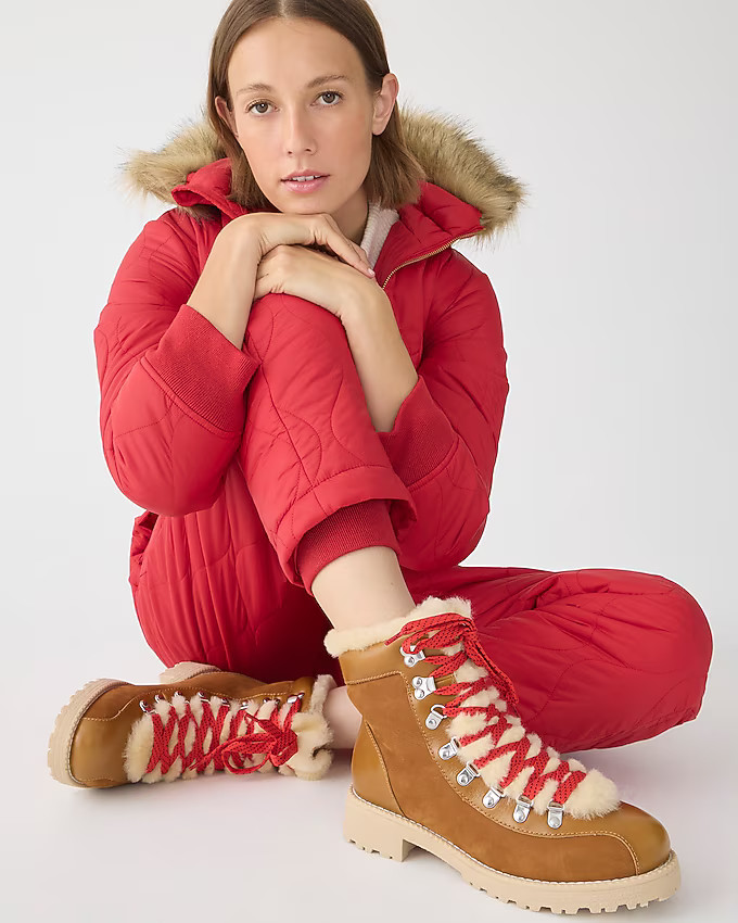 New Nordic boots in leather and nubuck | J. Crew US