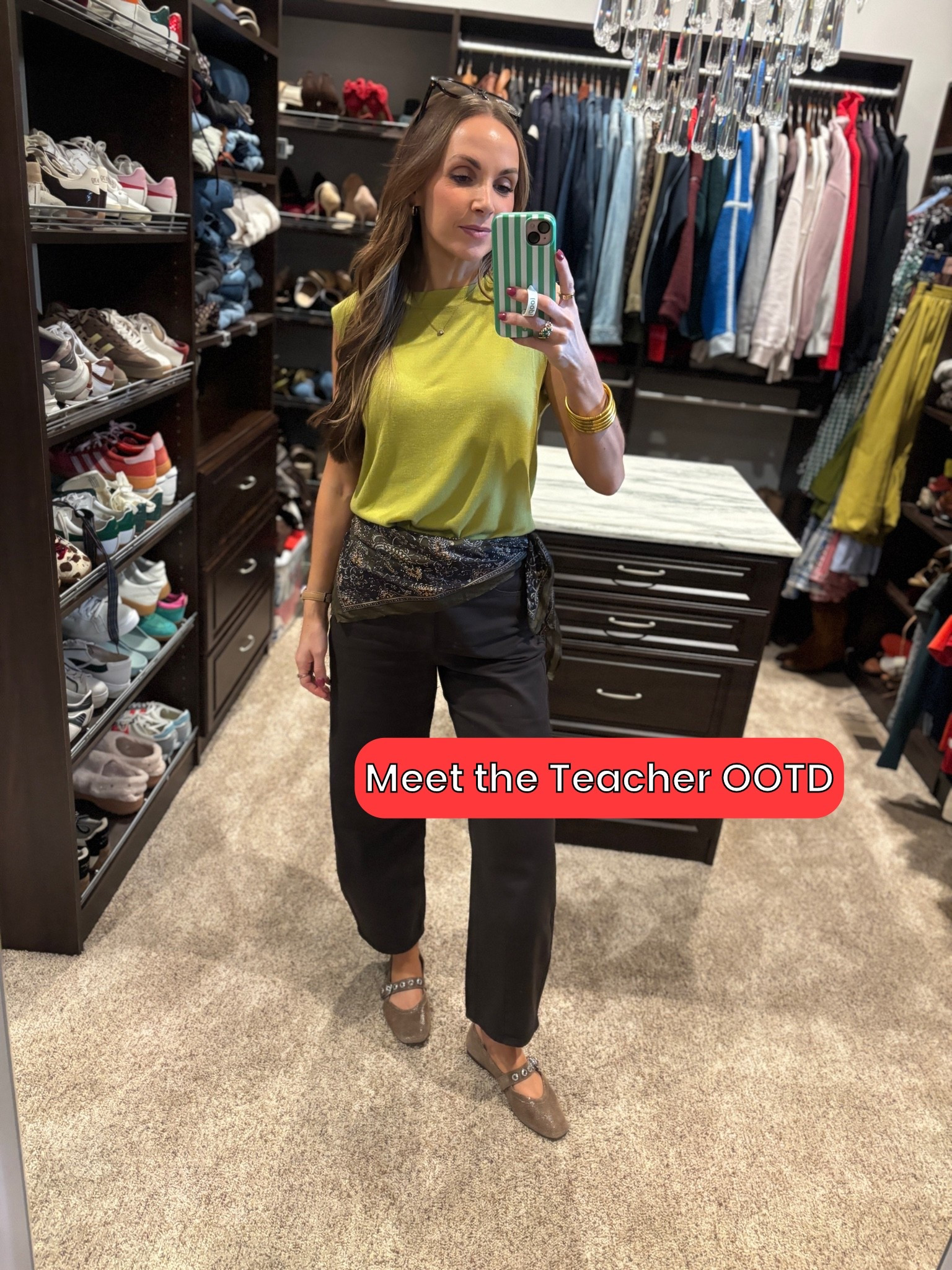 What I wore for meet the teacher night at back to school week. These chocolate brown jeans are affordable and so cute. Get your true size. I’m in a 4.

#LTKgrwm #LTKootd #LTKSeasonal
